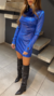 VESTIDO PARTY - AZUL ELECTRICO