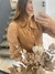CARDIGAN BOTONES - MARRÓN - comprar online