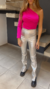 PANTALON SHINE - PLATEADO - comprar online