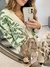 CAMPERA FLOWER - VERDE - comprar online