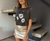 REMERA GOOD VIBES - GRIS OSCURO