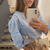 BLUSA AMOR - CELESTE