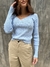 SWEATER INDIA - CELESTE - comprar online