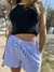SHORT EMILIA - RAYADO FINO