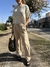 PANTALÓN WIDE LEG TAYLOR - BEIGE