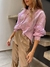 CAMISA VOLADO - ROSA - comprar online