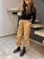 PANTALON PARACHUTE - BEIGE