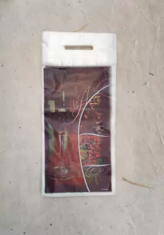 BOLSA REGALO MANIJA RIÑON POLIETILENO 1 BOTELLA X50U FANTASIA