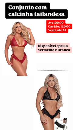 Conjunto tailandês - loja online