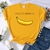 Camiseta Dolce banana anime estampado t shirts mulheres criatividade respirável tshirts - comprar online