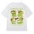 Zazomde punk t camisa streetwear hip hop vintage retro impressão gráfica góti