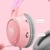 Fone de ouvido para jogos, fone de ouvido de gato com microfone, fone de ouvido - comprar online