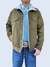 Jaqueta Masculina Levi's Trucker Verde Militar Forrada