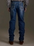 Calça Masculina Selff Western Relaxed Medium Blue CS202