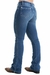 Calça Feminina West Dust Bootcut Jeans Médio CL27041