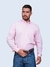 Camisa Masculina TXC Manga Longa Xadrez Rosa 2705L