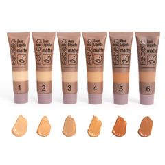 BASE LÍQUIDA MATTE SMOOTH FEELING 01 AO 06 C/36 - FEBELLA (BB5041)