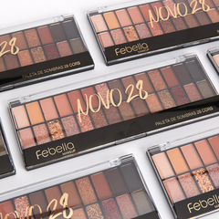 Imagem do PALETA DE SOMBRAS NOVO 28 CORES C/12 - FEBELLA (PS030335-A)