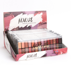 PALETA DE SOMBRAS NOVO 28 CORES C/12 - FEBELLA (PS030335-B) - comprar online
