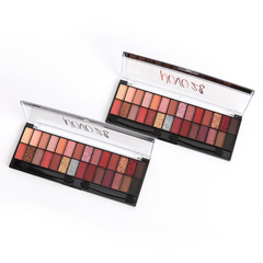 PALETA DE SOMBRAS NOVO 28 CORES C/12 - FEBELLA (PS030335-B) - ESPAÇO MAKE FRANQUEADOS