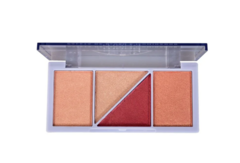 PALETA DE BLUSH E ILUMINADOR FEELS MOOD C/12 - RUBY ROSE (HB-7529-2-G2) na internet