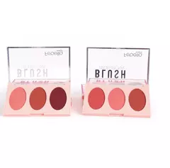 PALETA BLUSH 3 CORES A E B PROFISSIONAL C/12 - FEBELLA (BLU5062)