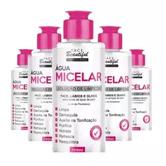 ÁGUA MICELAR SOLUÇÃO DE LIMPEZA 100ml C/12 - FACE BEAUTIFUL (FB230) - comprar online