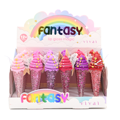 LIP GLOSS MAGIC FANTASY SORVETE 01 AO 06 C/24 - VIVAI (3230.1.1)