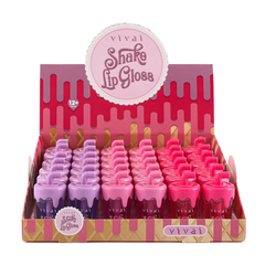 LIP GLOSS SHAKE 01 AO 03 C/36 - VIVAI (3265.1.1)