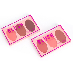 PALETA BLUSH 3 CORES A E B PROFISSIONAL C/12 - FEBELLA (BLU5062) - ESPAÇO MAKE FRANQUEADOS