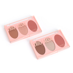 PALETA TRIO FACIAL 3 CORES A E B PROFISSIONAL C/12 - FEBELLA (MU5013) na internet