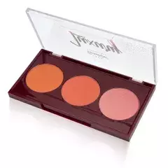 PALETA TRIO DE BLUSH LUXURY C/06 - FACE BEAUTIFUL (FB343) na internet