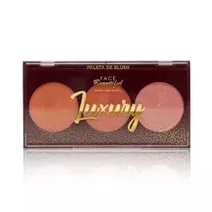 PALETA TRIO DE BLUSH LUXURY C/06 - FACE BEAUTIFUL (FB343) - comprar online