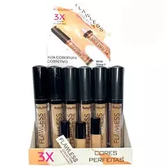 ALTA COBERTURA CORRETIVO FLAWLESS COLLECTION BEGE C/36 - RUBY ROSE (HB-8080-G2)