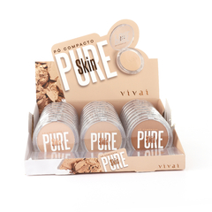 PÓ COMPACTO PURE SKIN 01 AO 03 C/24 - VIVAI (1211.1.1)
