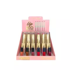LIP DUO BATOM E GLOSS 07 AO 12 C/24 - BELLE ANGEL (B128-B)