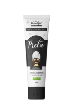 MÁSCARA FACIAL PEEL OFF PRETA C/12 - FACE BEAUTIFUL (FB126) - comprar online