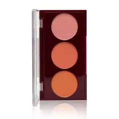 PALETA TRIO DE BLUSH LUXURY C/06 - FACE BEAUTIFUL (FB343) - ESPAÇO MAKE FRANQUEADOS