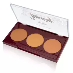 PALETA TRIO DE CONTORNO LUXURY C/06 - FACE BEAUTIFUL (FB368) na internet