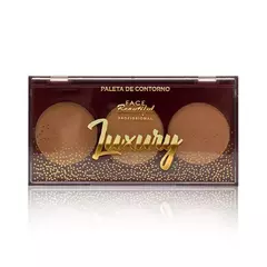 PALETA TRIO DE CONTORNO LUXURY C/06 - FACE BEAUTIFUL (FB368) - comprar online