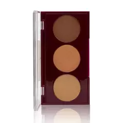 PALETA TRIO DE CONTORNO LUXURY C/06 - FACE BEAUTIFUL (FB368) - ESPAÇO MAKE FRANQUEADOS