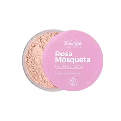 PÓ FACIAL SOLTO ROSA MOSQUETA EFEITO MATTE AVELUDADO C/14 - FACE BEAUTIFUL (FB412) - comprar online