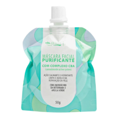 MÁSCARA FACIAL PURIFICANTE COM COMPLEXO CBA C/42 - MAX LOVE