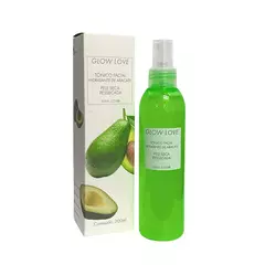 TÔNICO FACIAL HIDRATANTE DE ABACATE GLOW LOVE C/12 - MAX LOVE