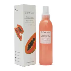 TÔNICO FACIAL HIDRATANTE DE MAMÃO GLOW LOVE C/12 - MAX LOVE