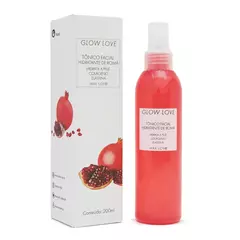 TÔNICO FACIAL HIDRATANTE DE ROMÃ GLOW LOVE C/12 - MAX LOVE