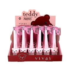 DELINEADOR LÍQUIDO PRETO TEDDY C/24 - VIVAI (2209.1.1)