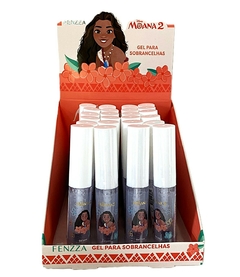 GEL PARA SOBRANCELHAS MOANA C/24 - FENZZA (DIS070)