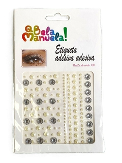 ADESIVO JOIA STRASS C/12 - BELA MANUELA (QBM763) na internet