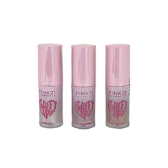 LIP GLOSS 2 EM 1 GLOSS E ILUMINADOR 01 AO 03 C/24 - PINK21 (CS4525) - comprar online